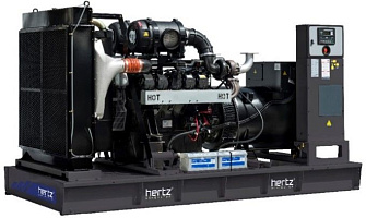 Дизельный генератор Hertz HG 500 PL с АВР ДизельЭнергоРесурс