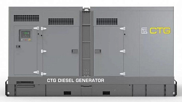Дизельный генератор CTG 625SD в кожухе с АВР ДизельЭнергоРесурс